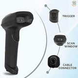 RUGTEK CD3200U 2D High-Resolution Wired Barcode Scanner ( USED A++ CONDITION)